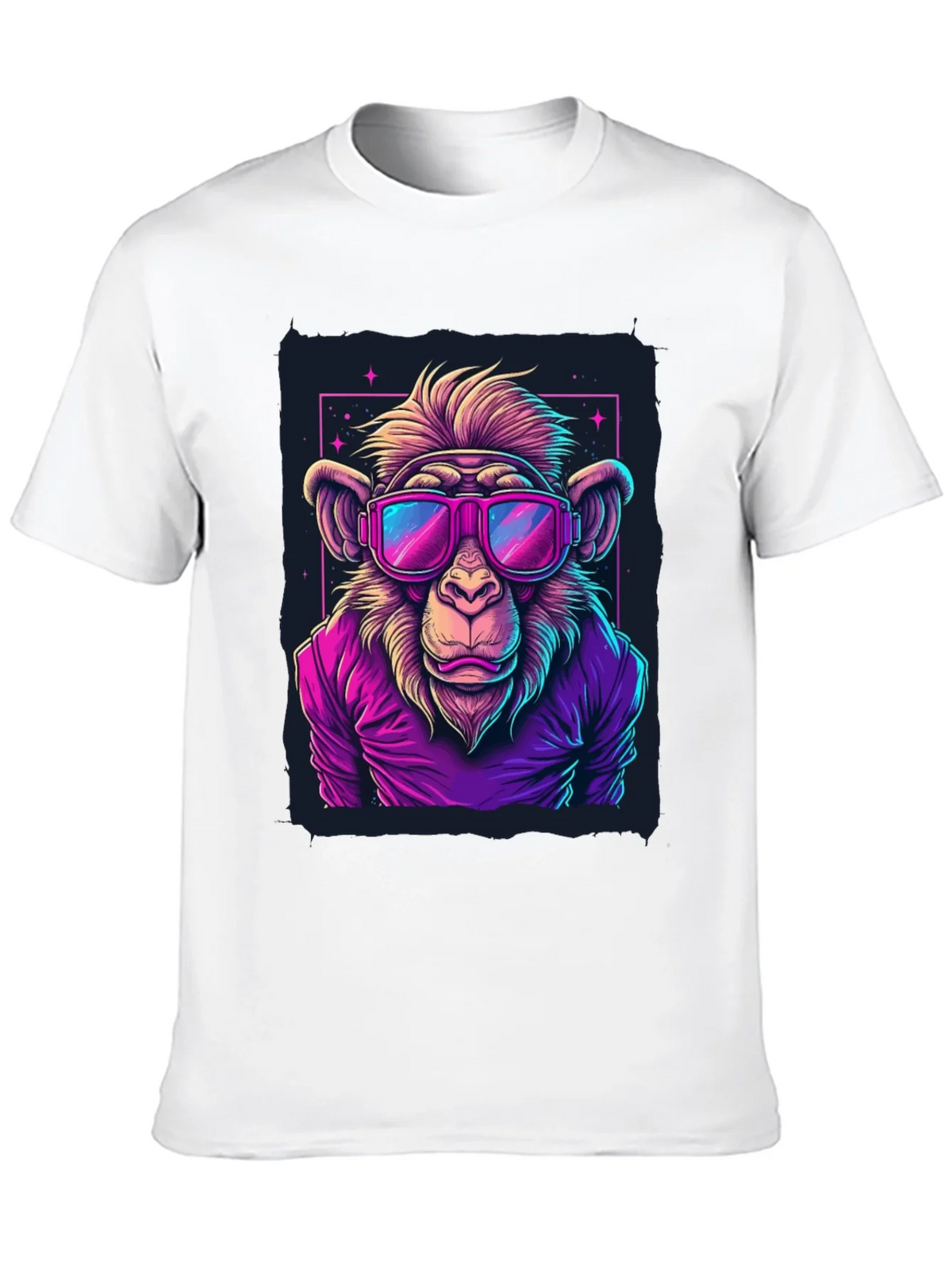 Cool Monkey Graphic Tee - Retro Style product image 9