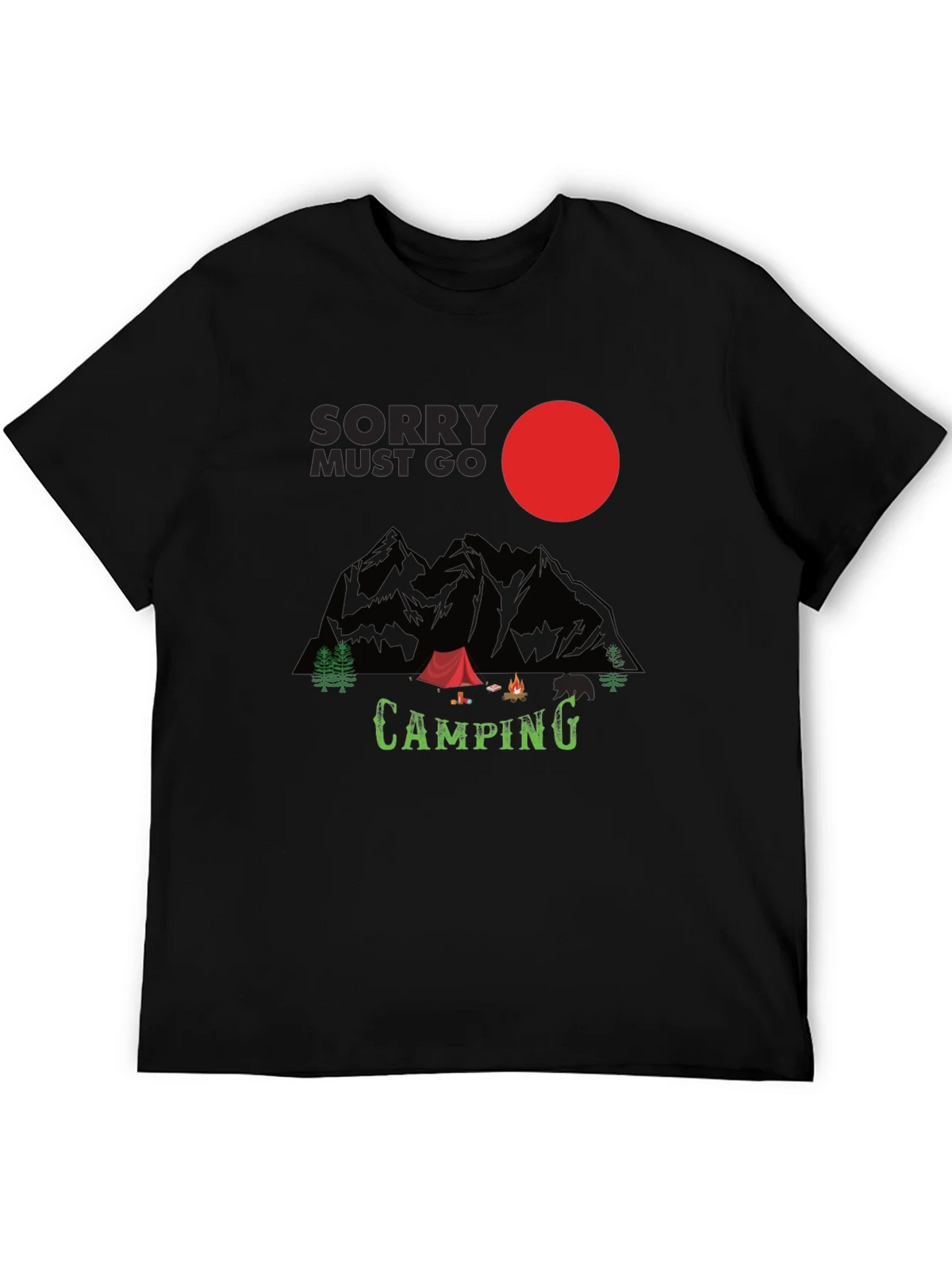 Sorry Must Go Camping T-Shirt - Adventure Time! product image 5