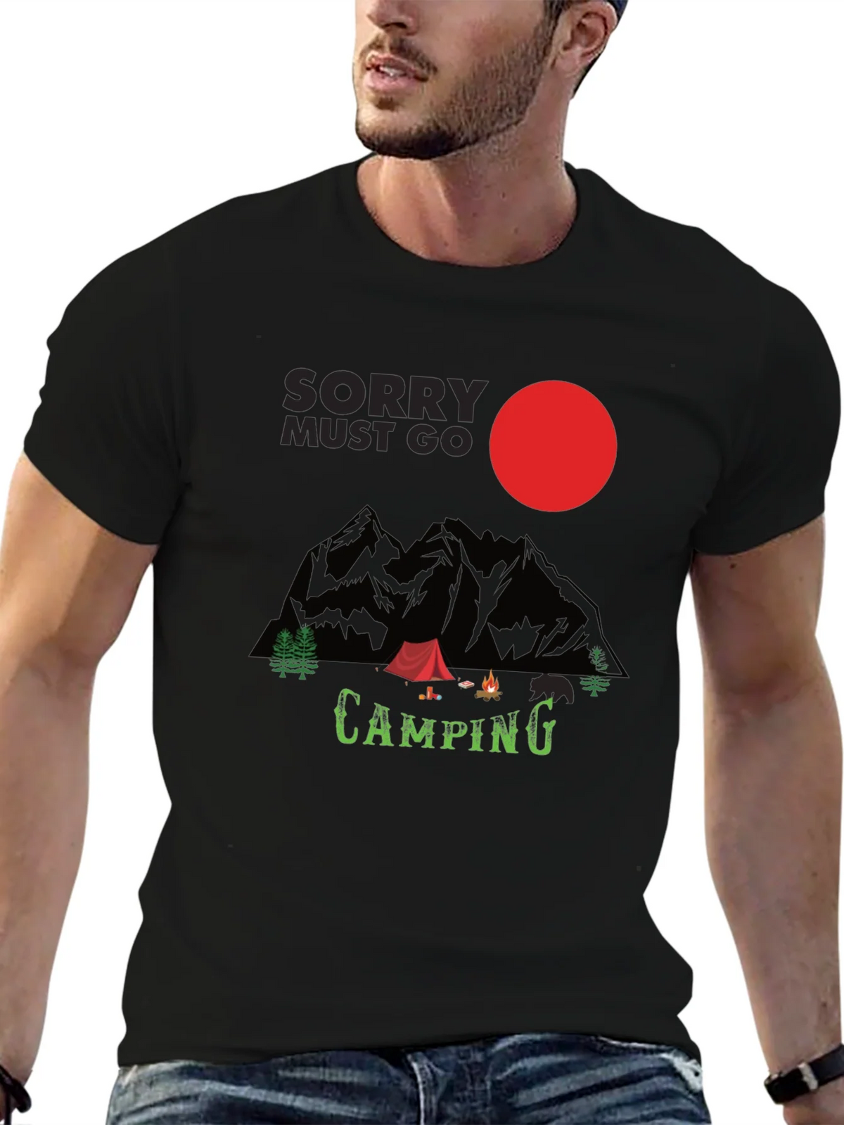 Sorry Must Go Camping T-Shirt - Adventure Time! product image 6