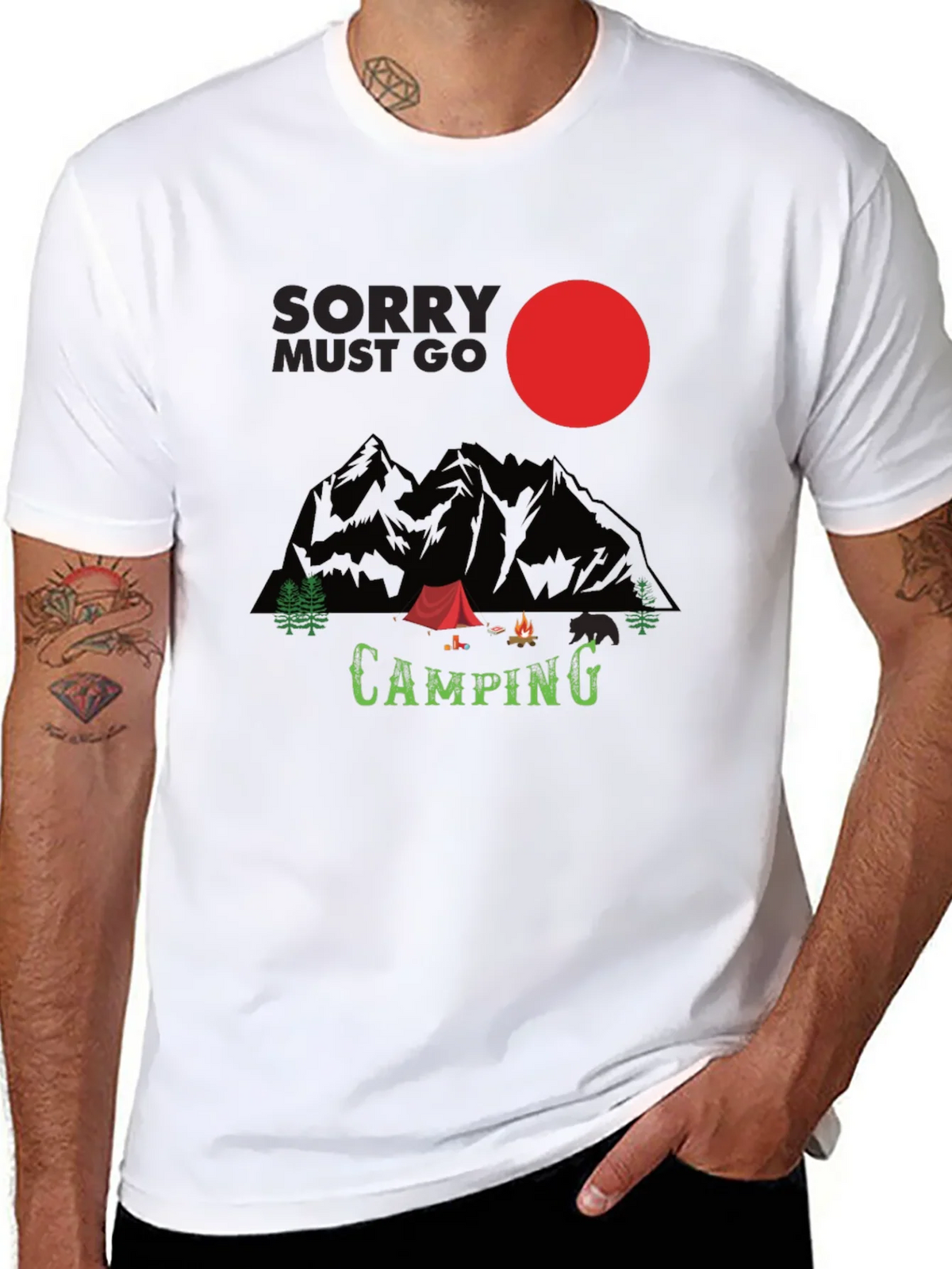 Sorry Must Go Camping T-Shirt - Adventure Time! product image 7