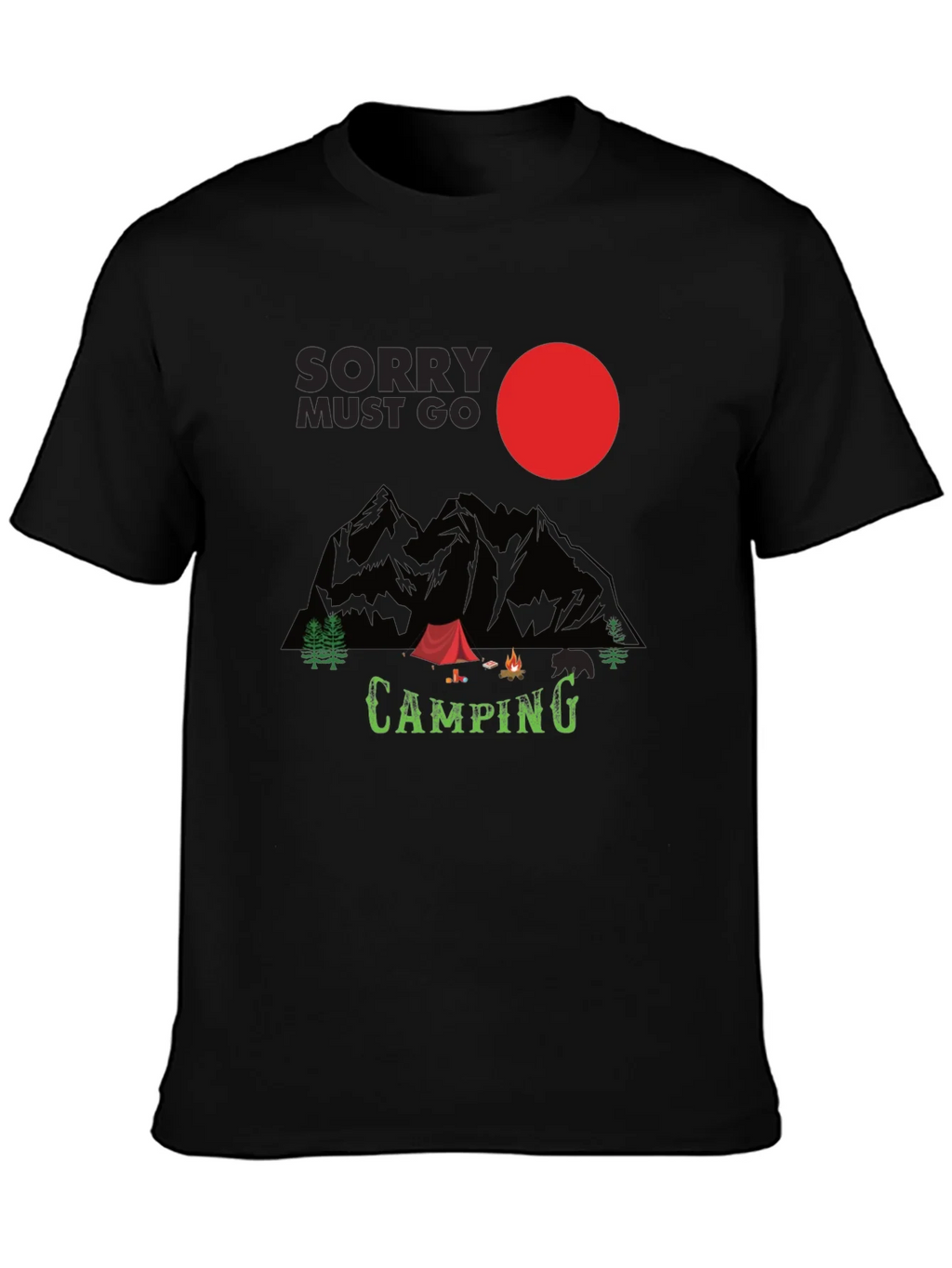 Sorry Must Go Camping T-Shirt - Adventure Time! product image 3