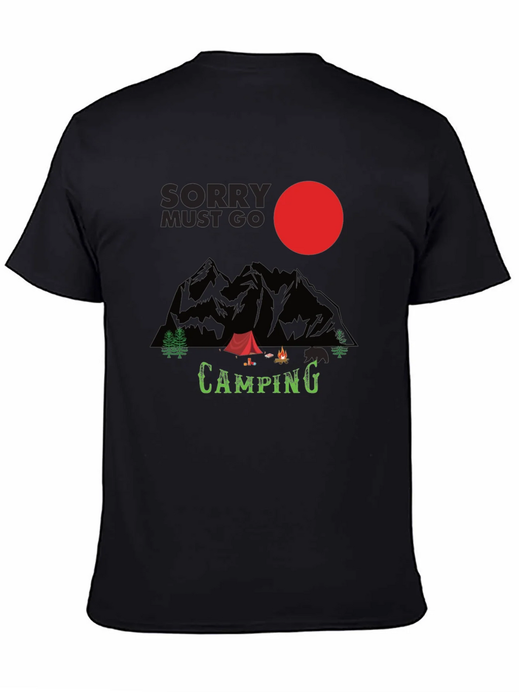 Sorry Must Go Camping T-Shirt - Adventure Time! product image 4