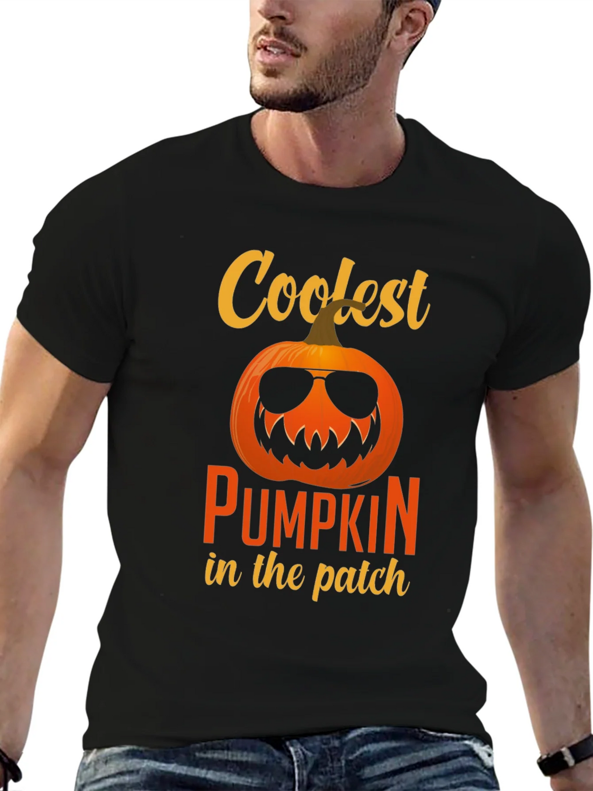 Coolest Pumpkin in the Patch T-Shirt product image 6