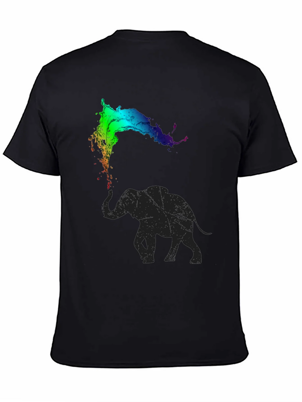 Elephant Rainbow Splash Tee product image 4