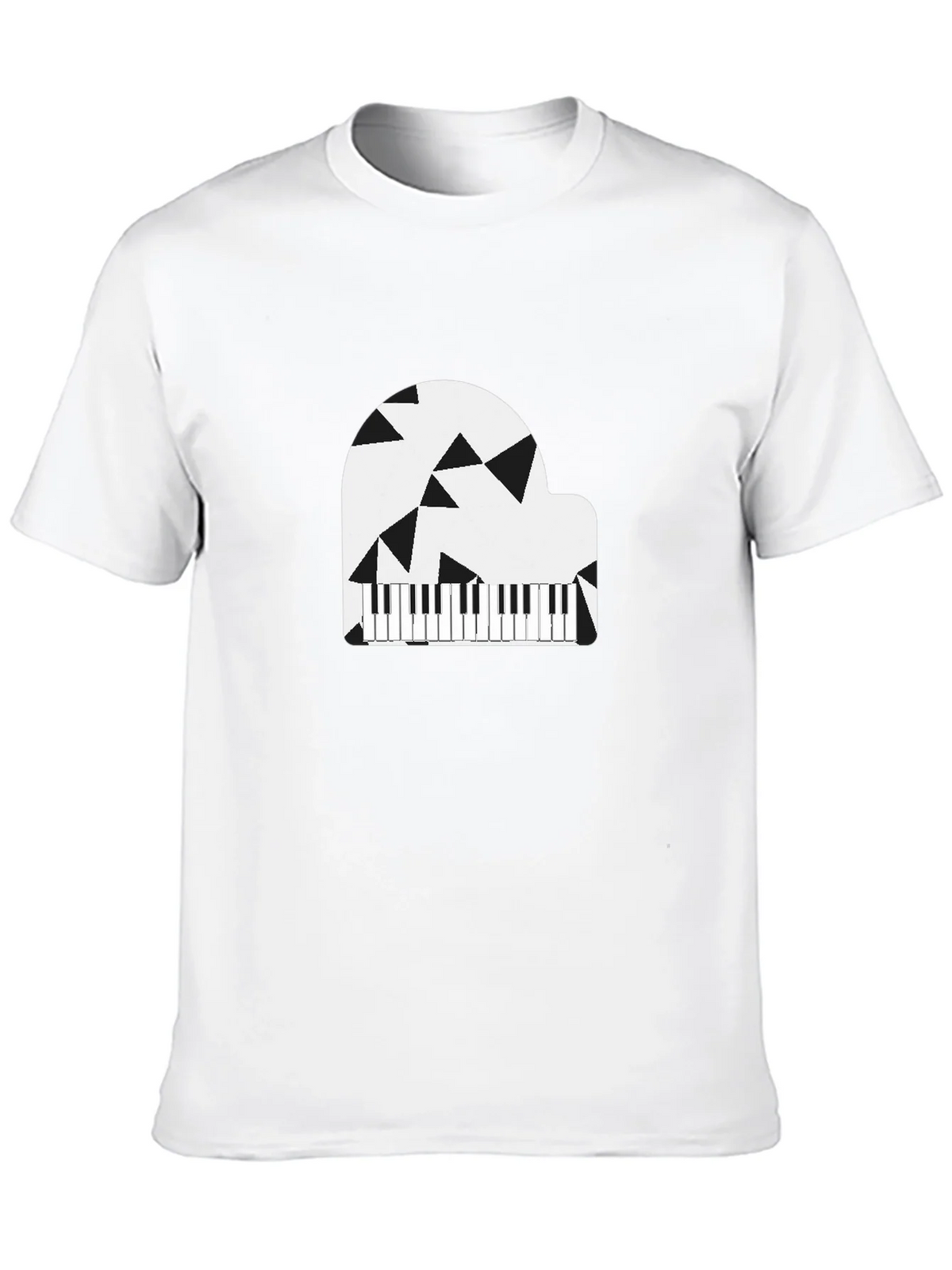 Abstract Piano Graphic T-Shirt product image 6