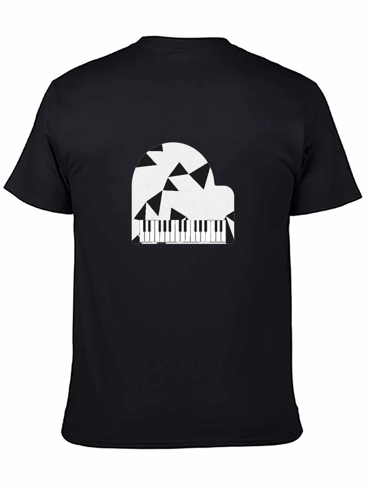 Abstract Piano Graphic T-Shirt product image 4