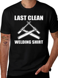 Last Clean Welding Shirt - Funny Welder T-Shirt product image 1