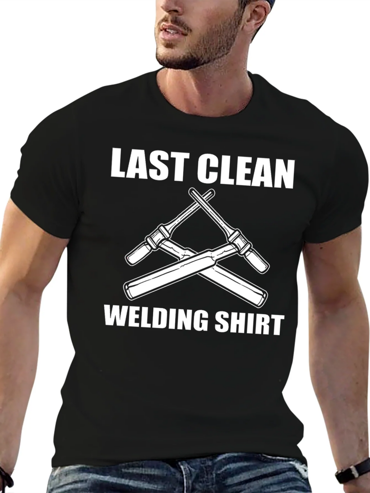 Last Clean Welding Shirt - Funny Welder T-Shirt product image 6
