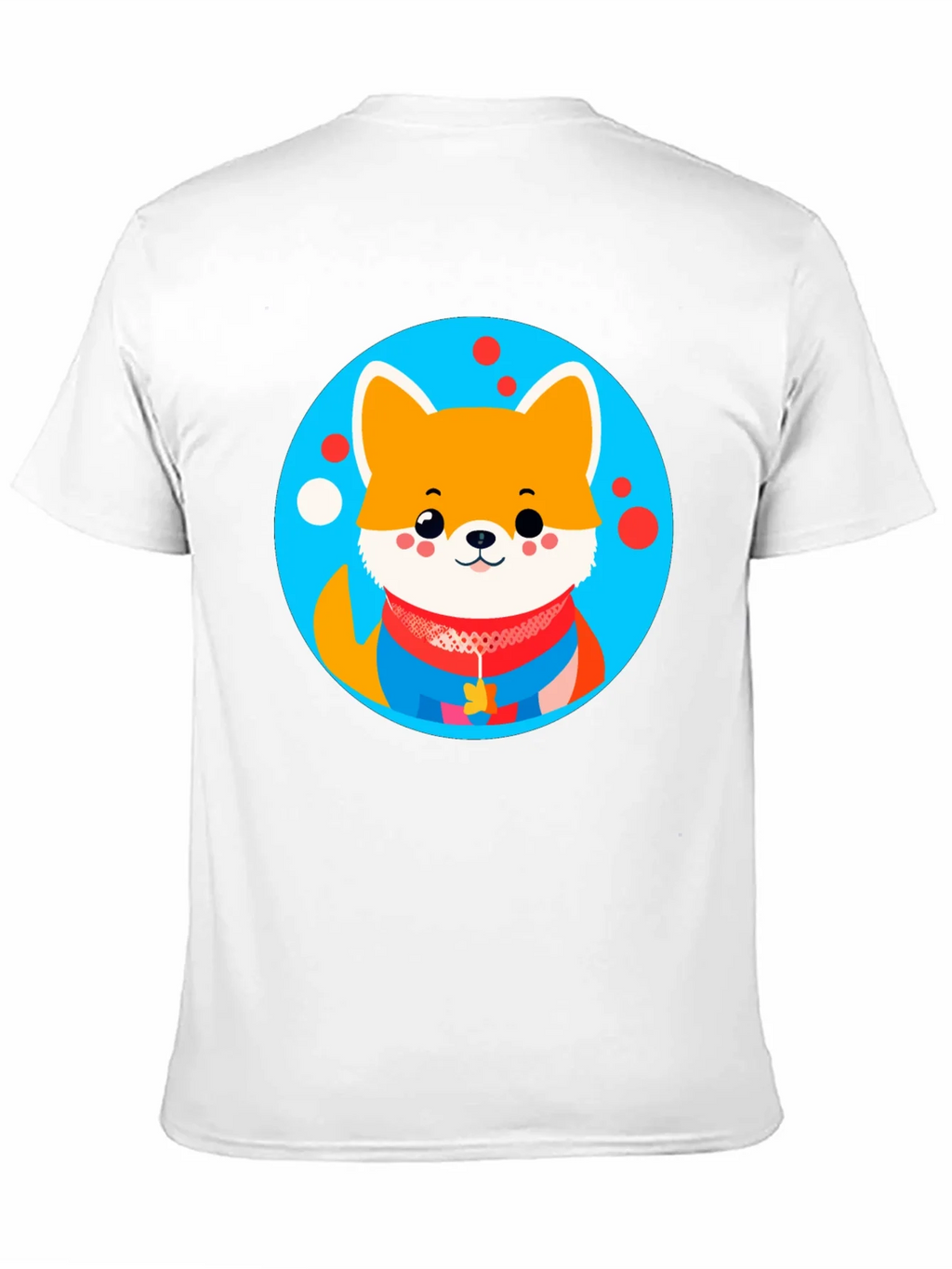 Cute Dog Graphic Tee - Black Crew Neck Unisex T-Shirt product image 10