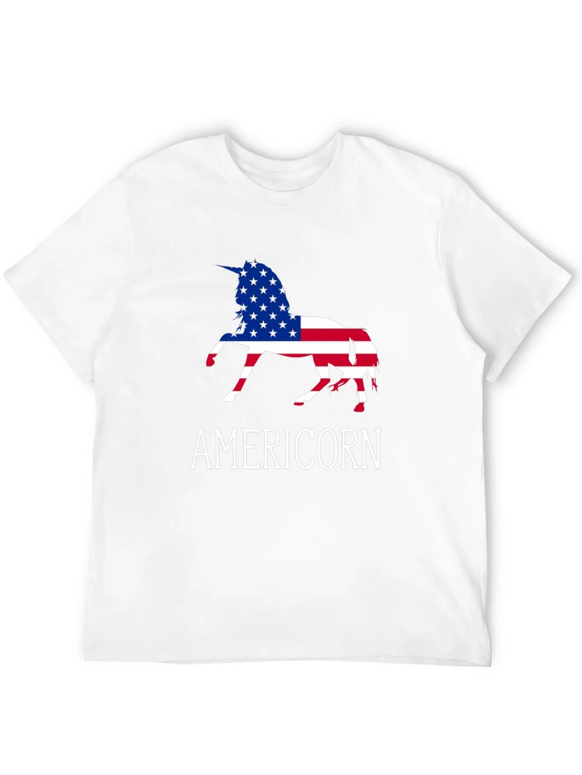 Americorn USA Flag Unicorn T-Shirt product image 11