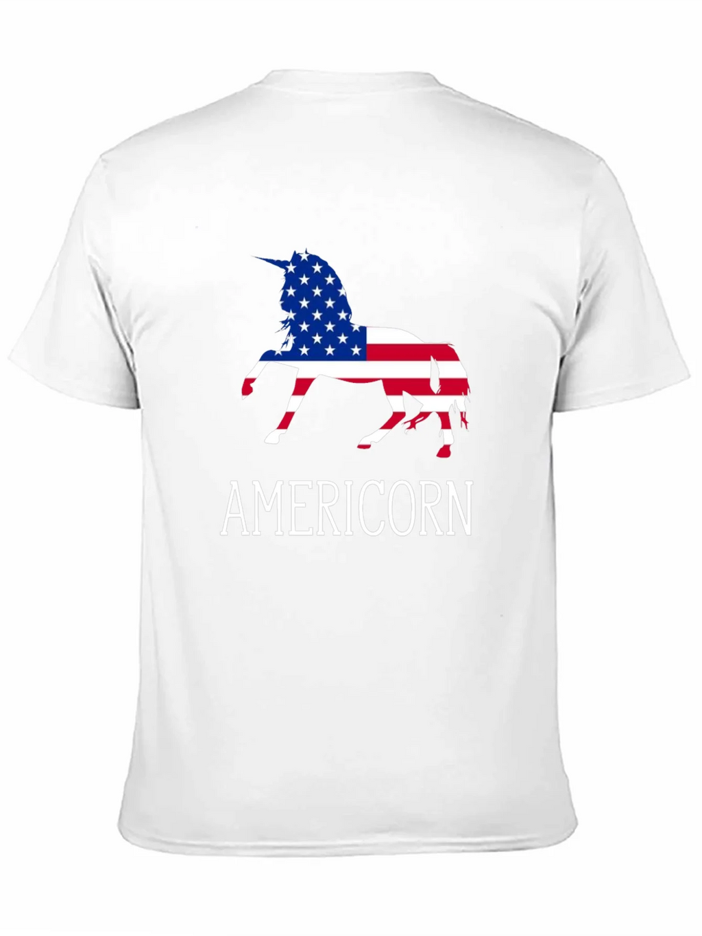 Americorn USA Flag Unicorn T-Shirt product image 10