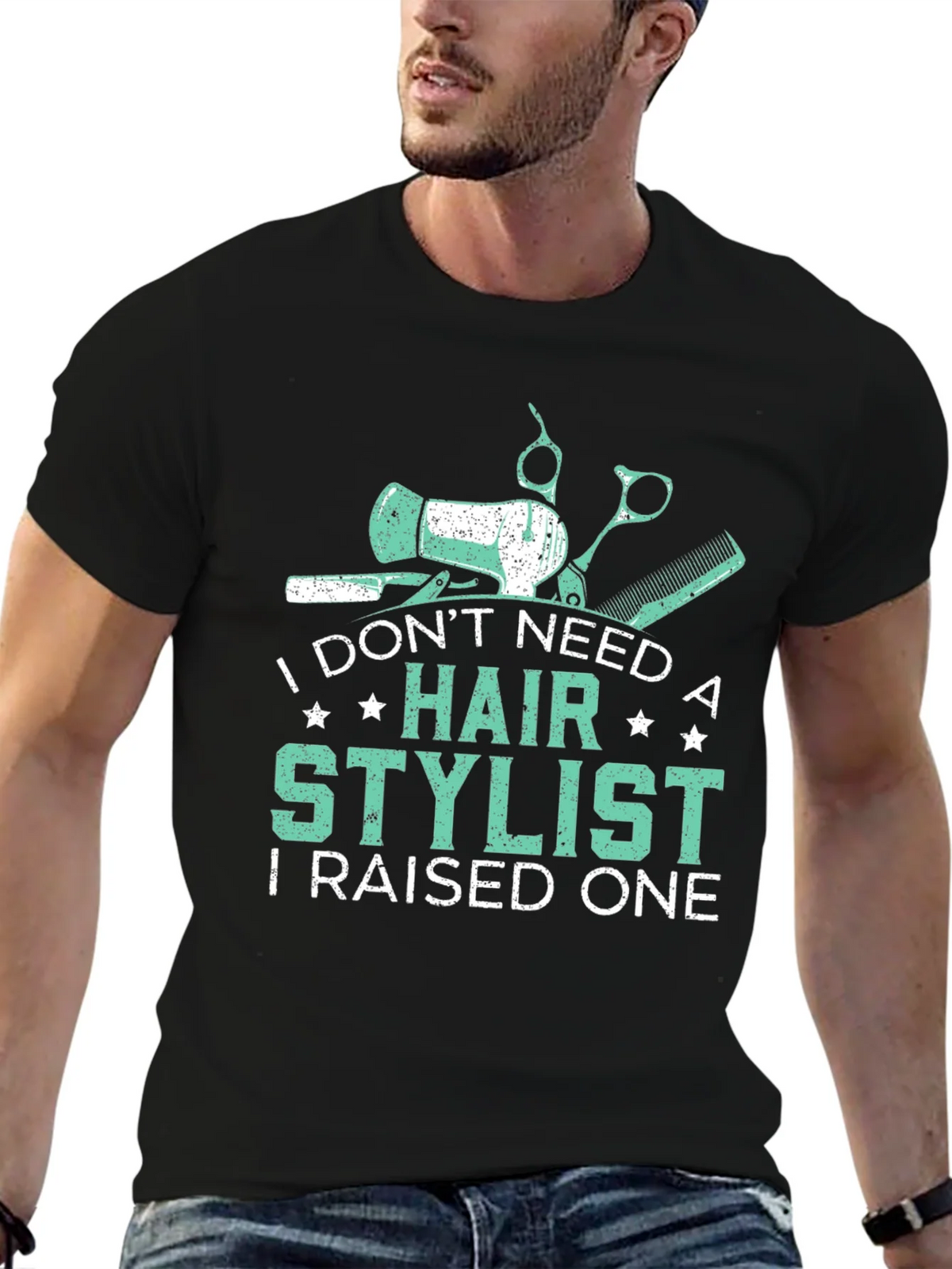 Hair Stylist Parent Graphic Tee product image 6