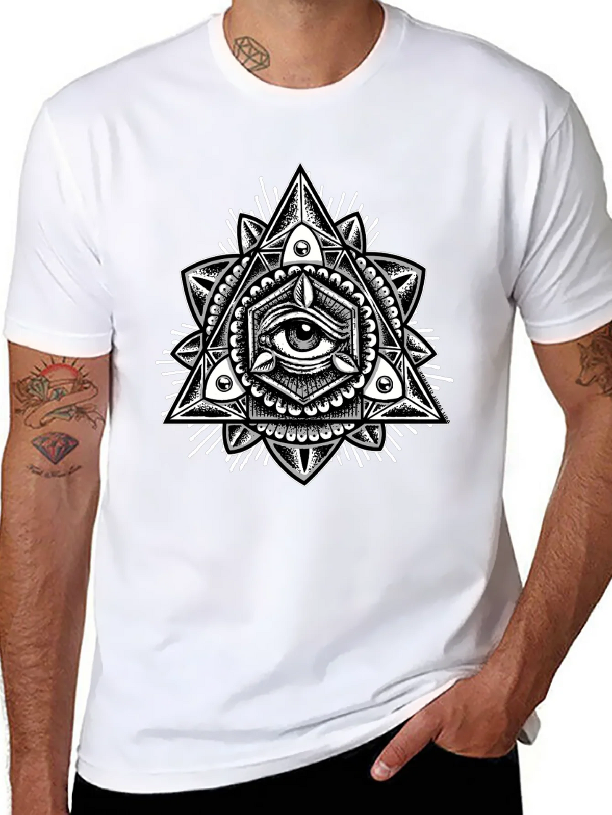 All-Seeing Eye Graphic Tee product image 7