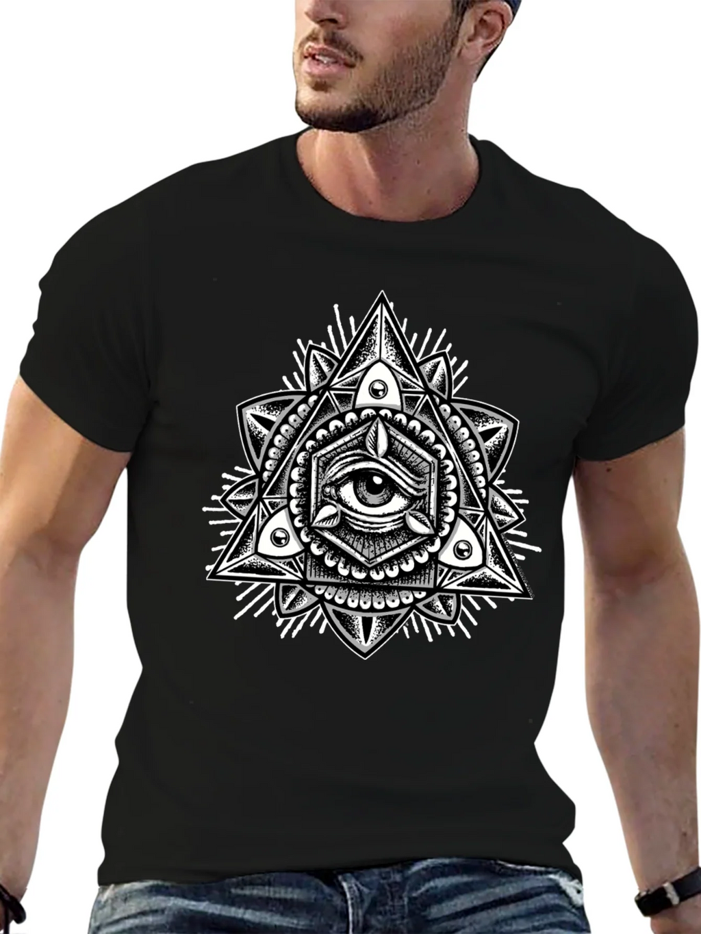All-Seeing Eye Graphic Tee product image 6