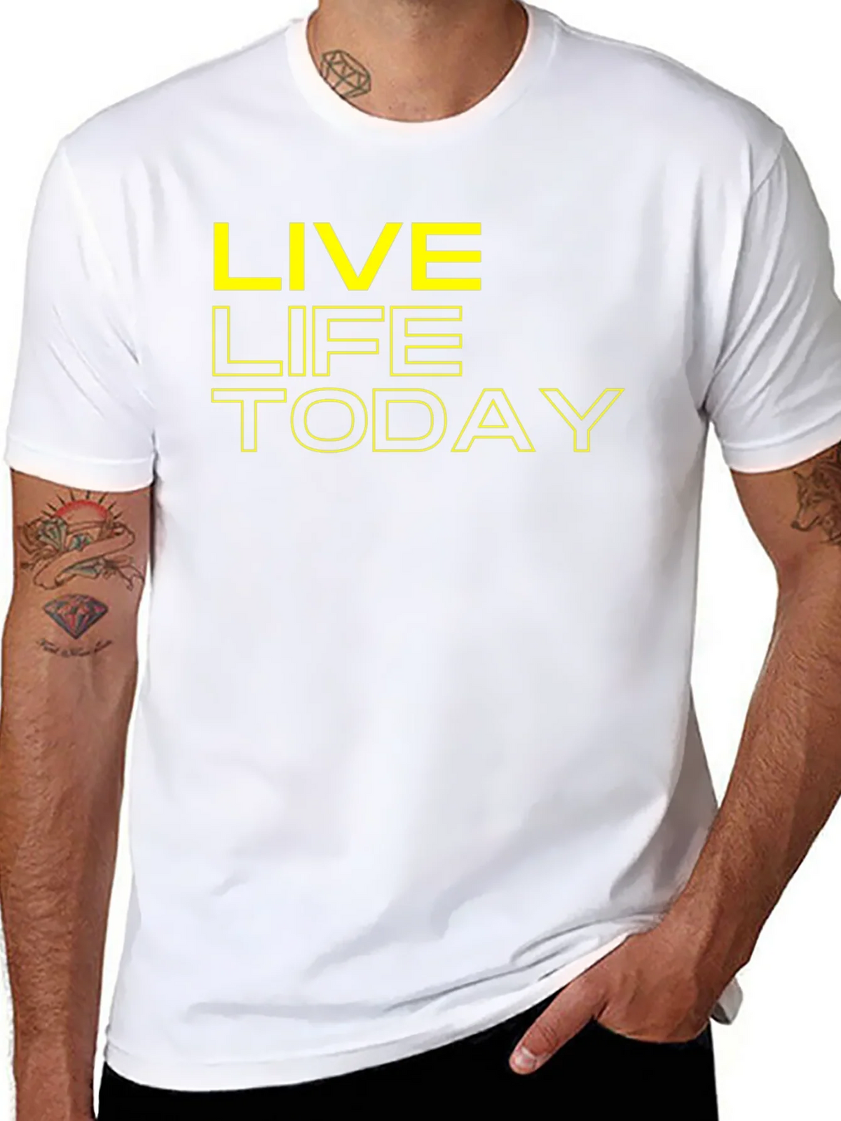 Live Life Today Graphic Tee product image 7