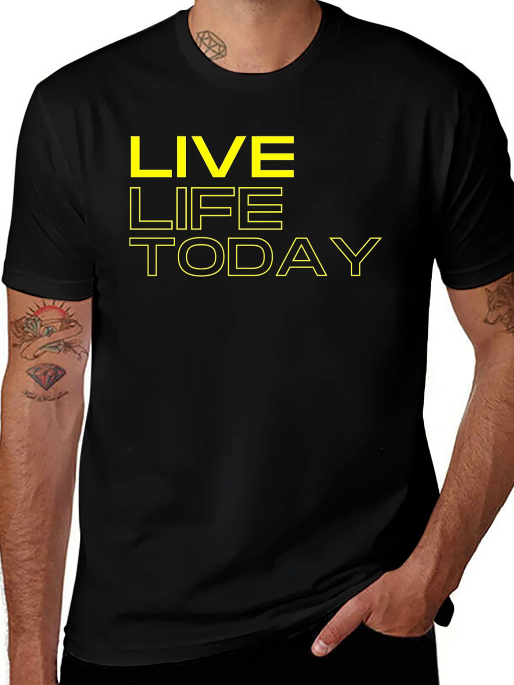 Live Life Today Graphic Tee product image 1