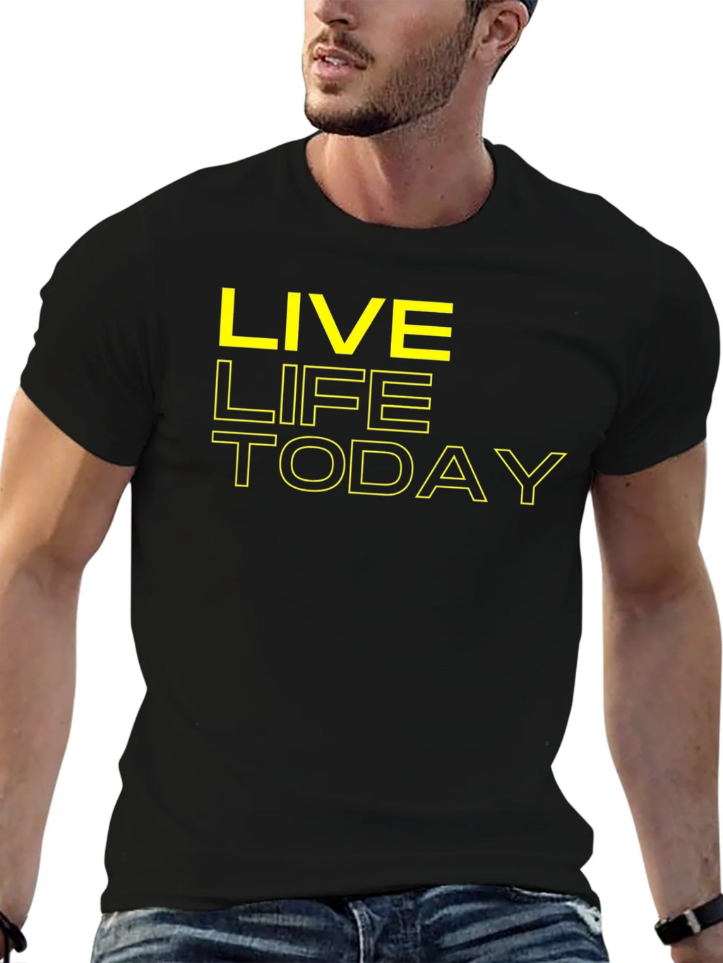 Live Life Today Graphic Tee product image 6
