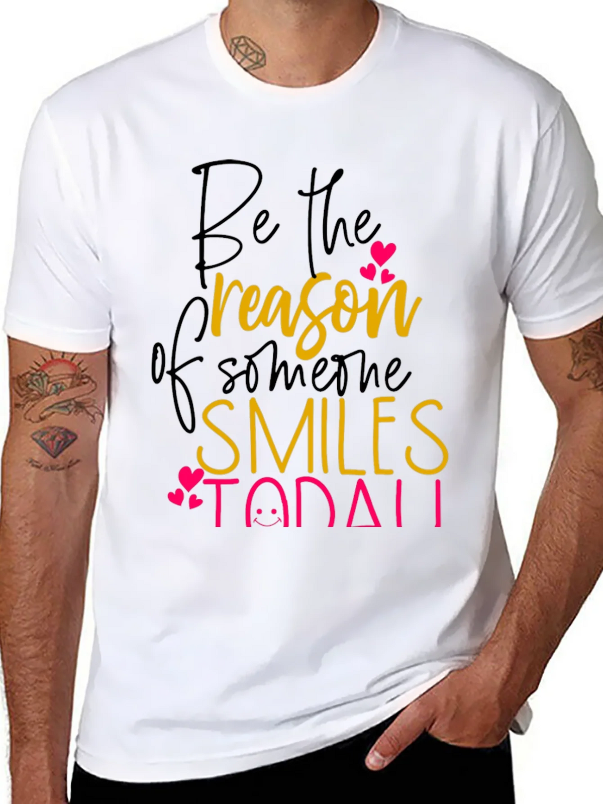 Be the Reason T-Shirt: Spread Smiles Today! product image 7
