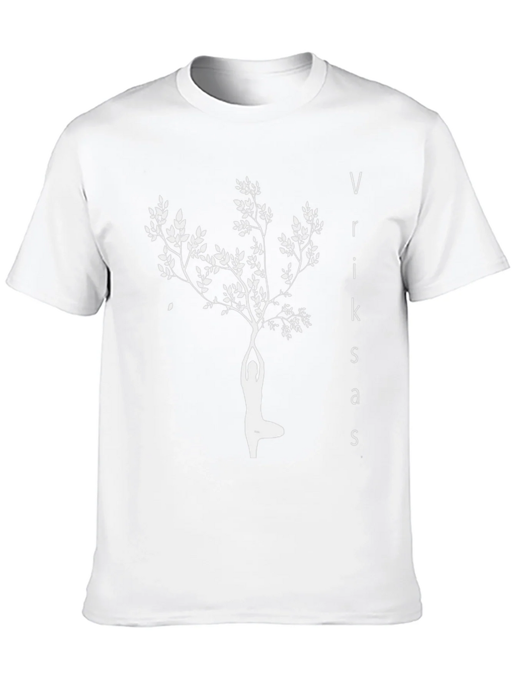 Yoga Tree Pose Graphic Tee - Vriksasana Balance Shirt product image 9