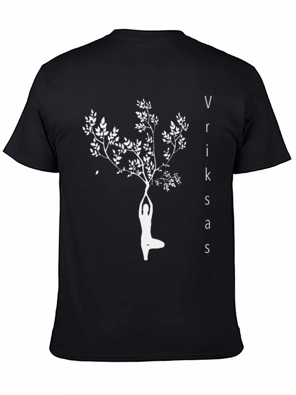 Yoga Tree Pose Graphic Tee - Vriksasana Balance Shirt product image 4