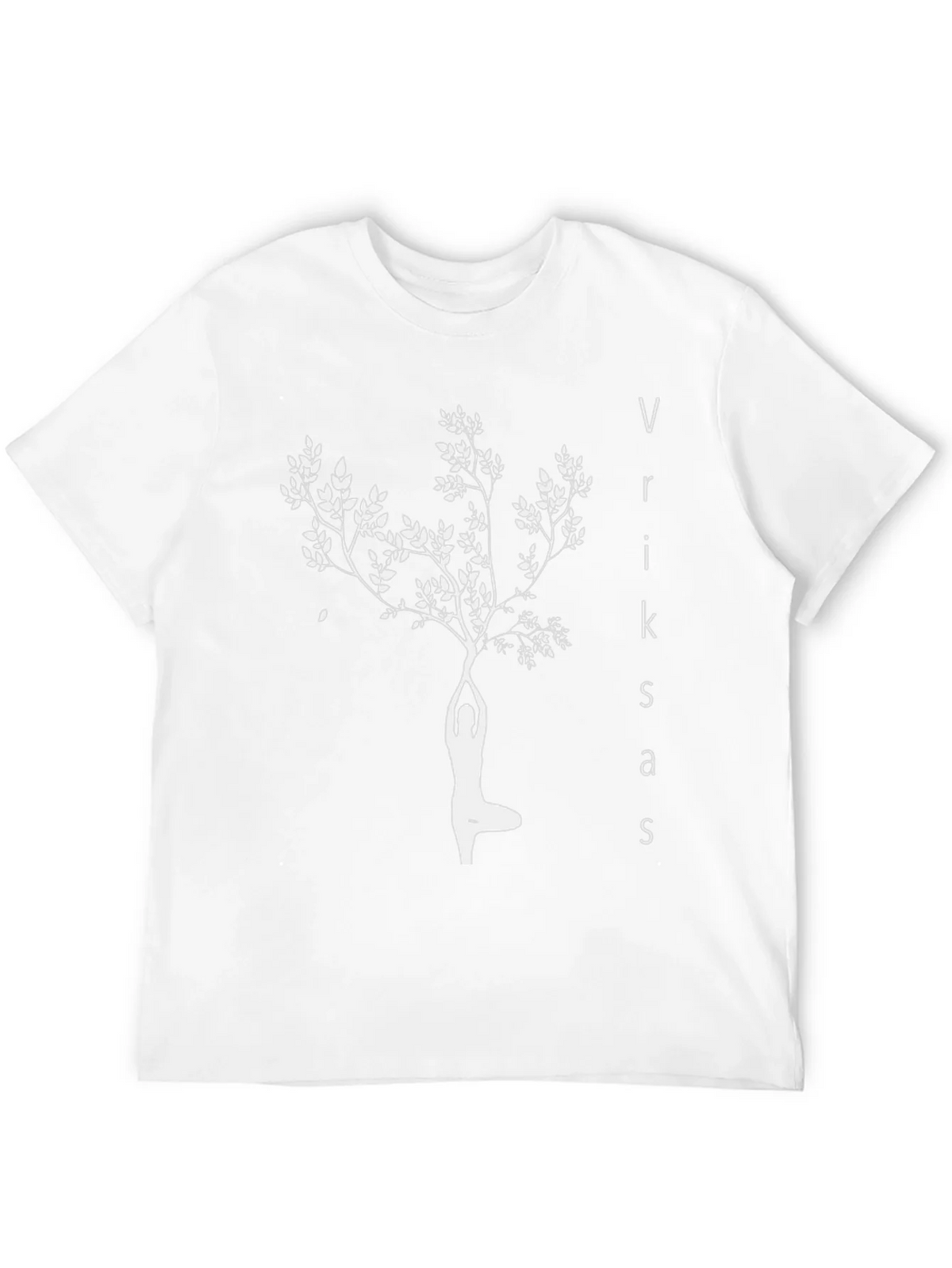 Yoga Tree Pose Graphic Tee - Vriksasana Balance Shirt product image 11