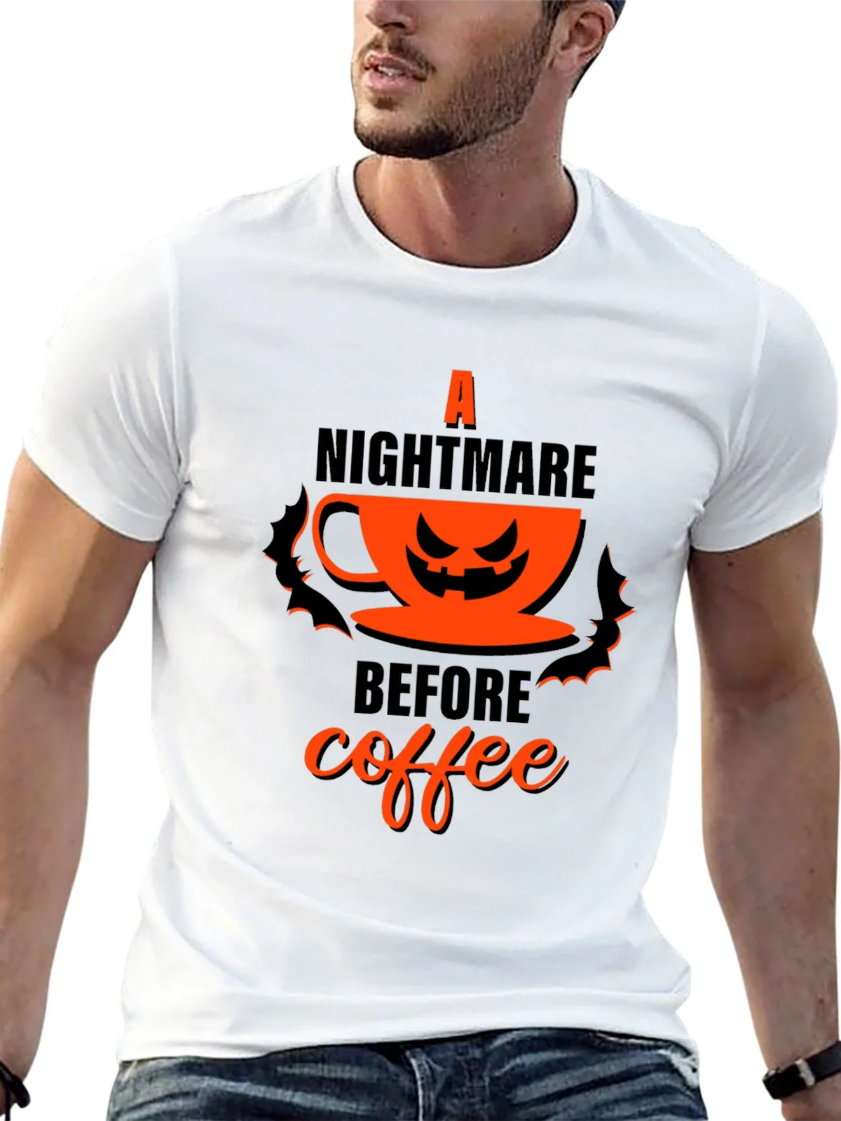 A Nightmare Before Coffee Halloween T-Shirt product image 12