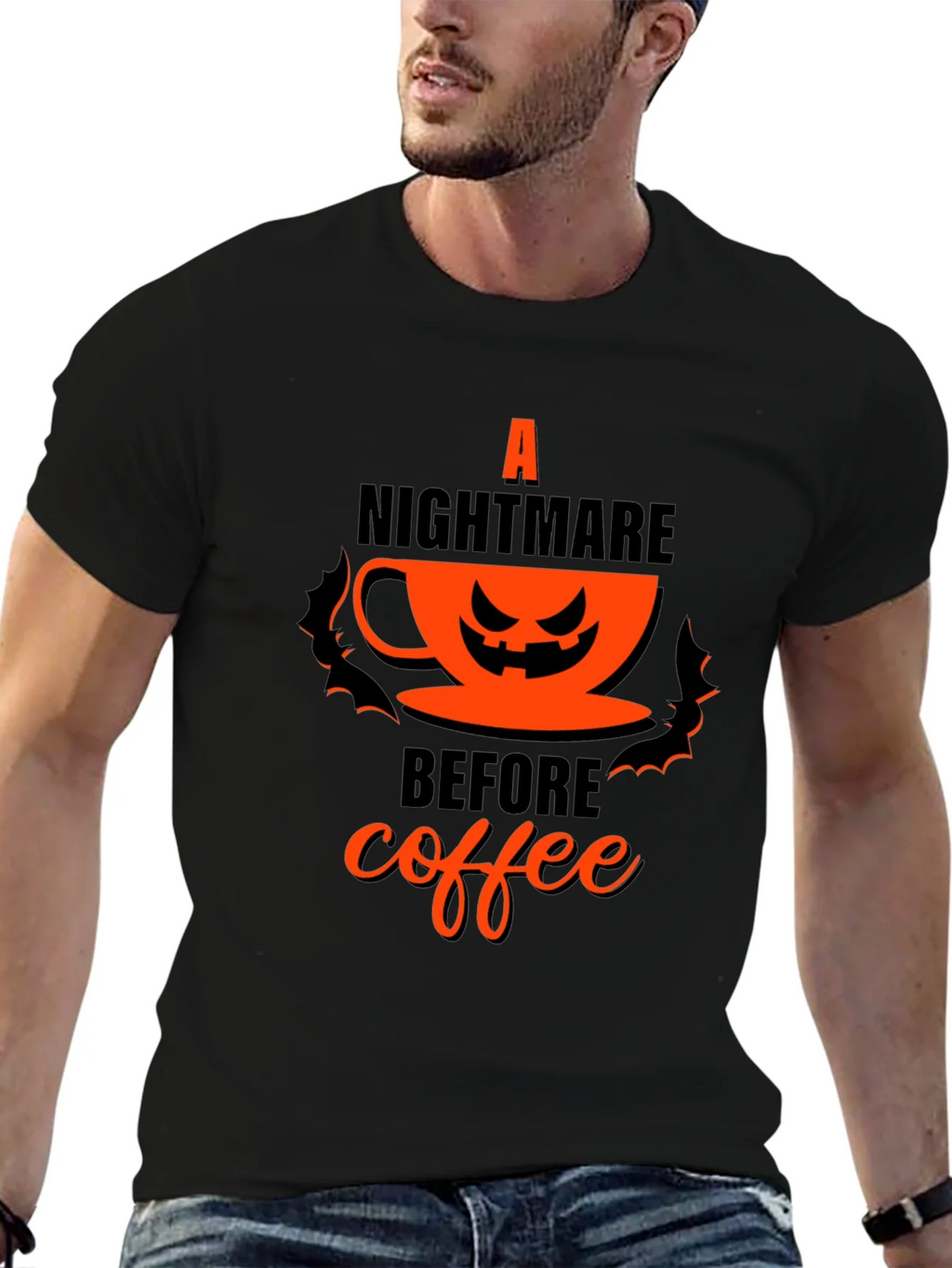 A Nightmare Before Coffee Halloween T-Shirt product image 6