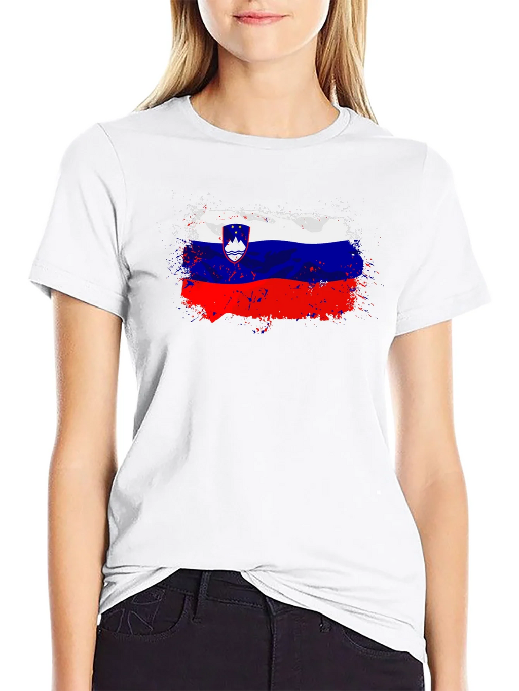 Slovenia Flag T-Shirt - Distressed Design product image 8