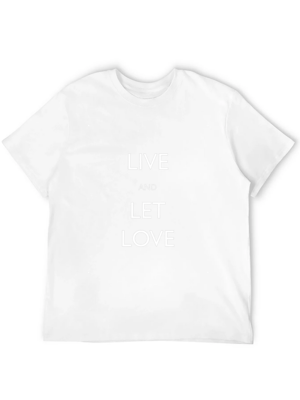 Live and Let Love Black T-Shirt product image 11
