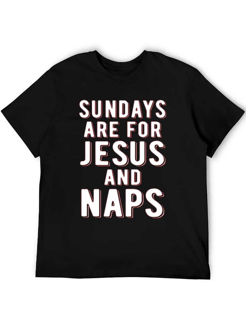 Sundays Are For Jesus And Naps Graphic T-Shirt product image 3