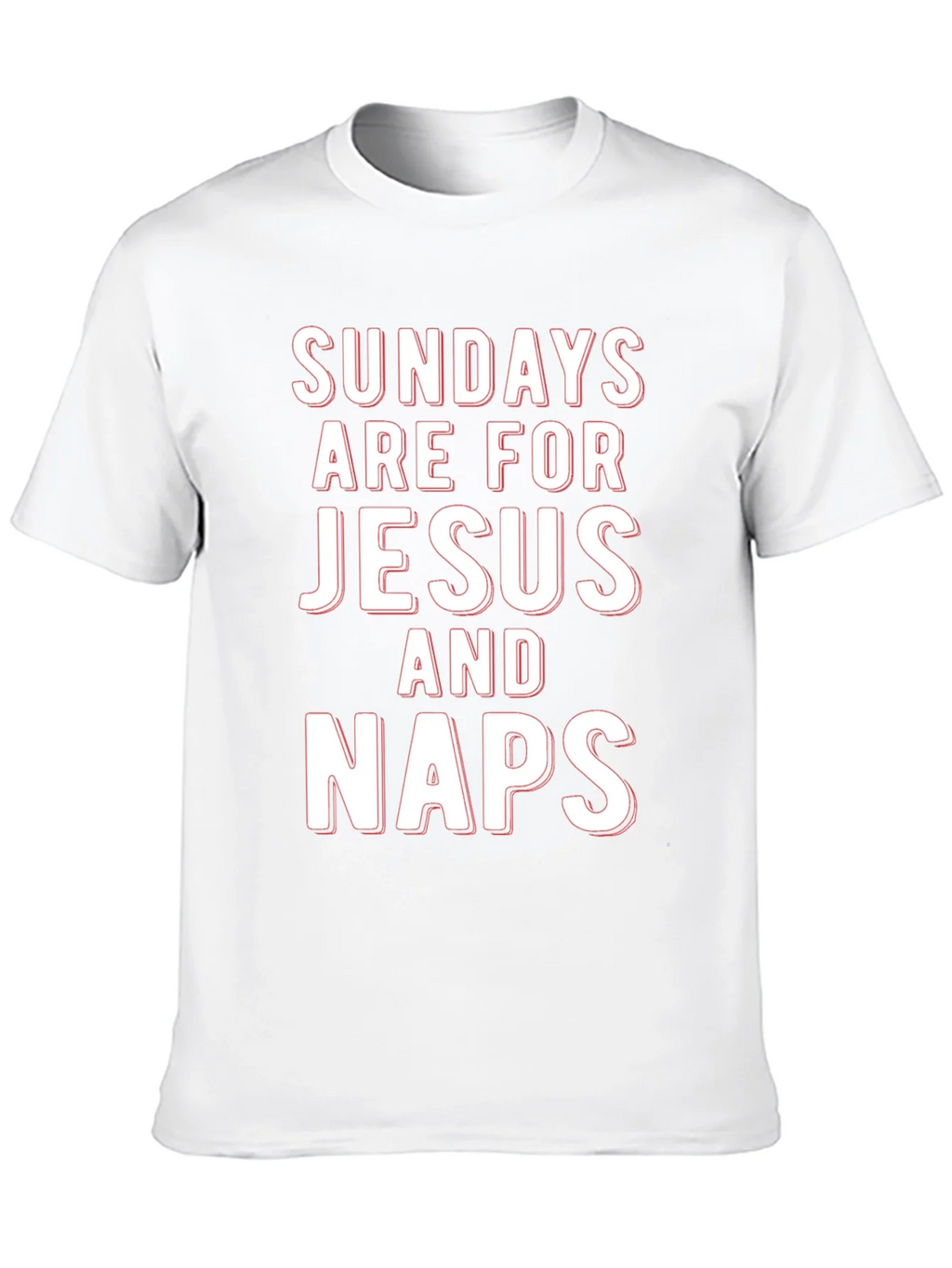 Sundays Are For Jesus And Naps Graphic T-Shirt product image 5
