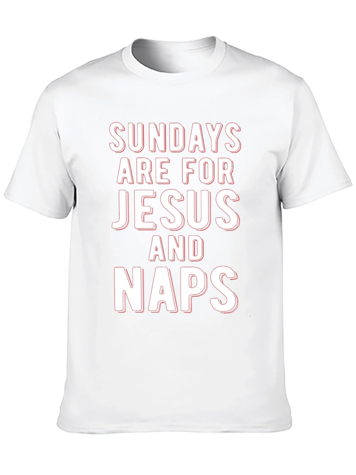 Sundays Are For Jesus And Naps Graphic T-Shirt product image 5
