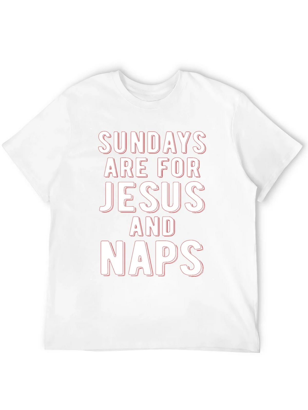 Sundays Are For Jesus And Naps Graphic T-Shirt product image 6