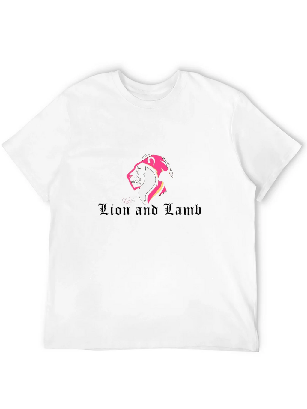 Lion and Lamb Graphic Black Tee product image 11