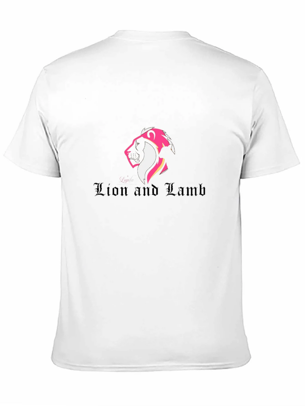 Lion and Lamb Graphic Black Tee product image 10