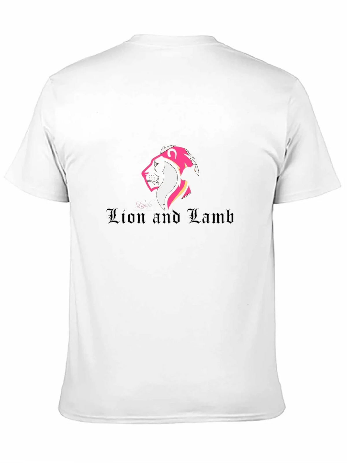 Lion and Lamb Graphic Black Tee product image 10