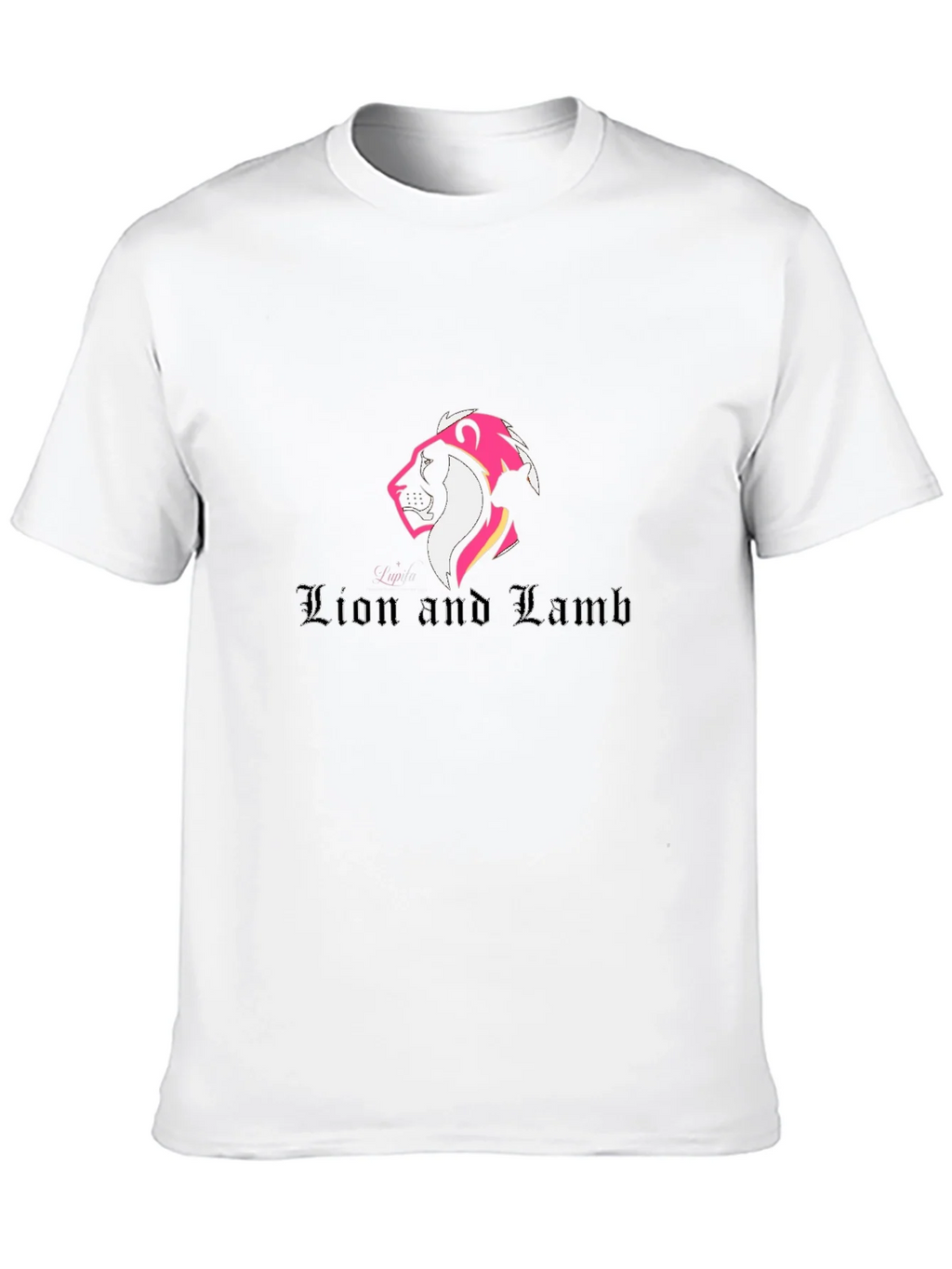 Lion and Lamb Graphic Black Tee product image 9