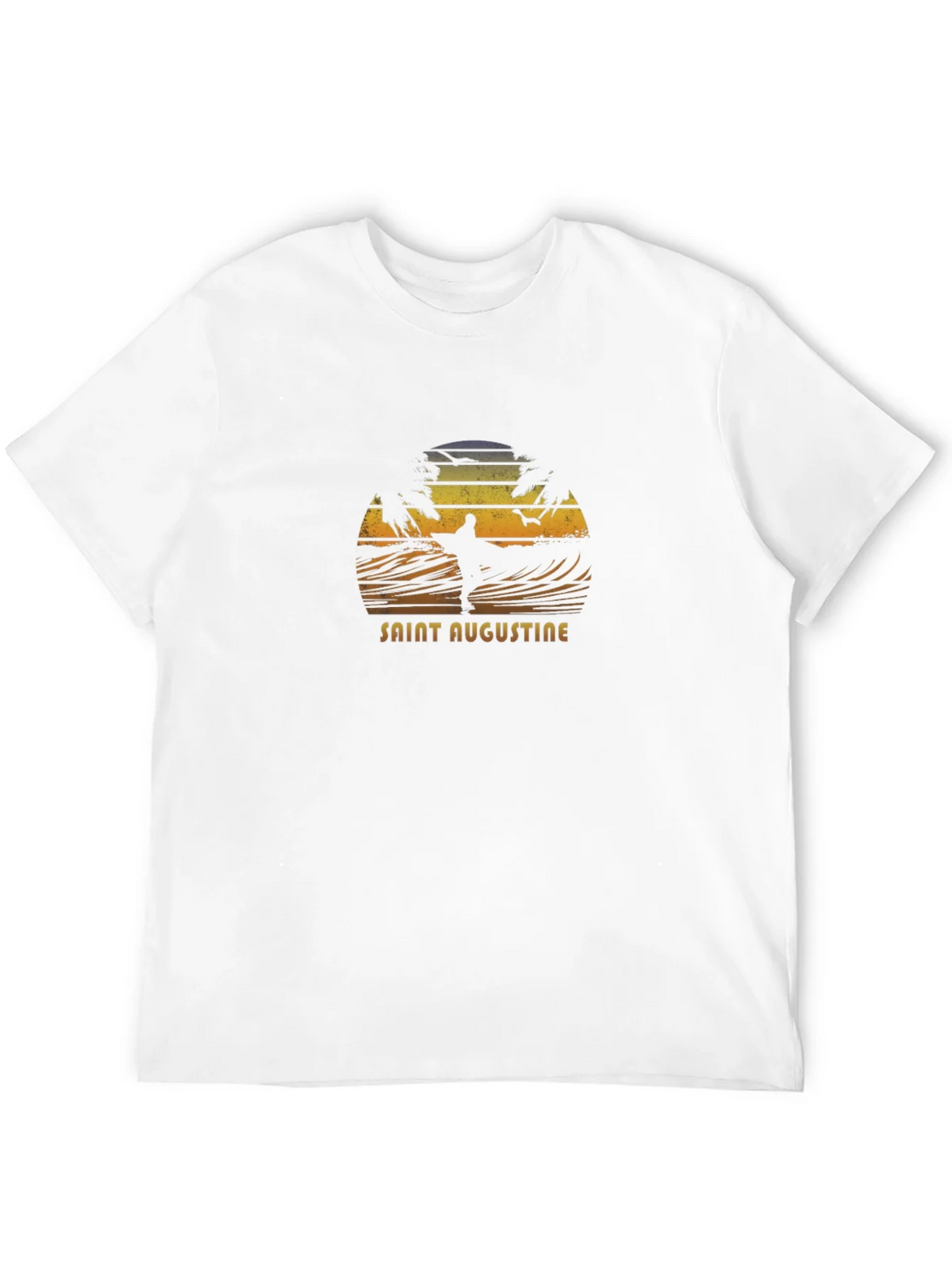 Saint Augustine Surfer Graphic T-Shirt product image 11