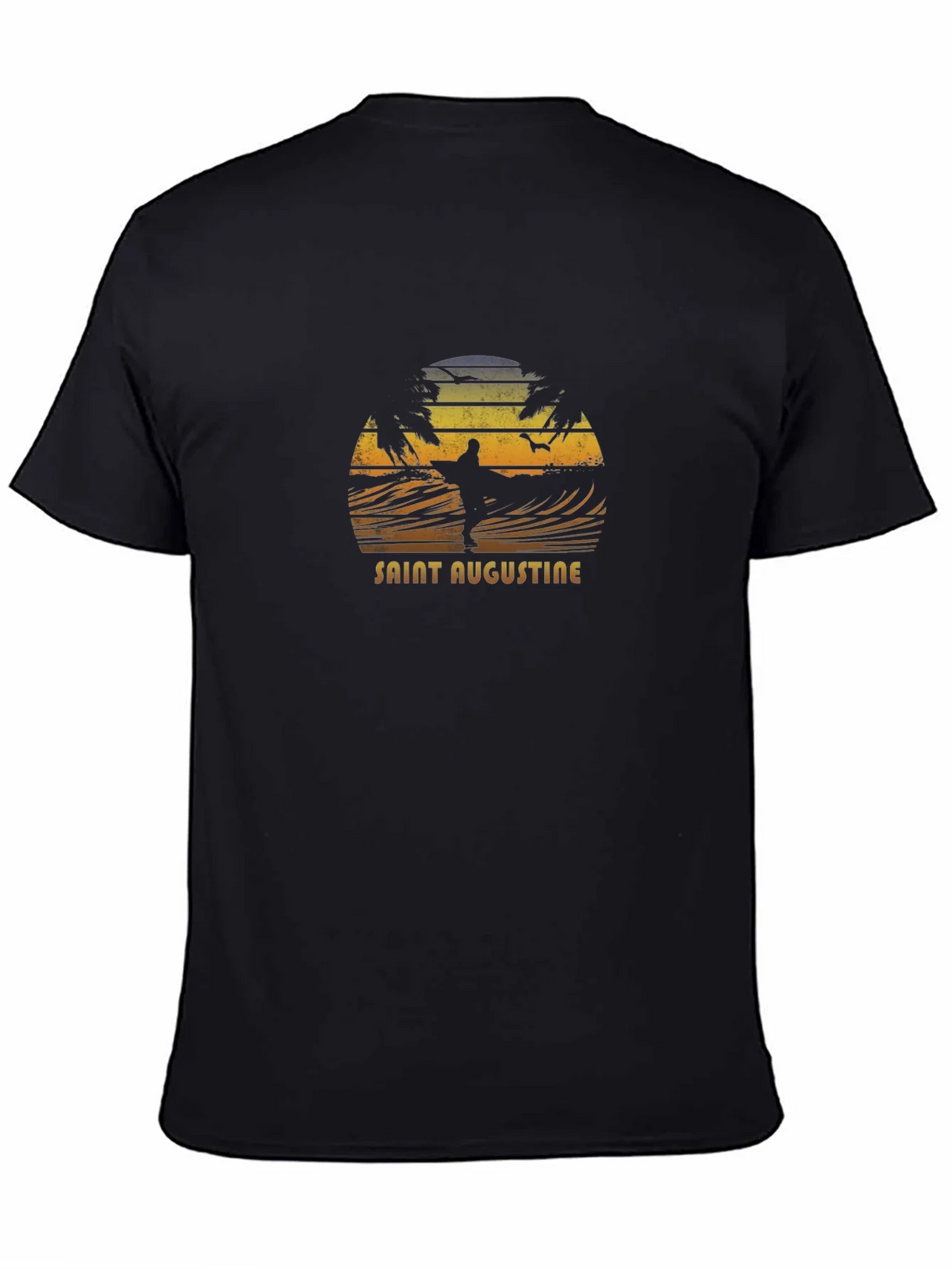 Saint Augustine Surfer Graphic T-Shirt product image 4