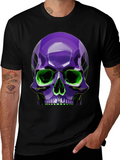 Neon Skull Graphic Tee - Stylish Bold Design product image 1
