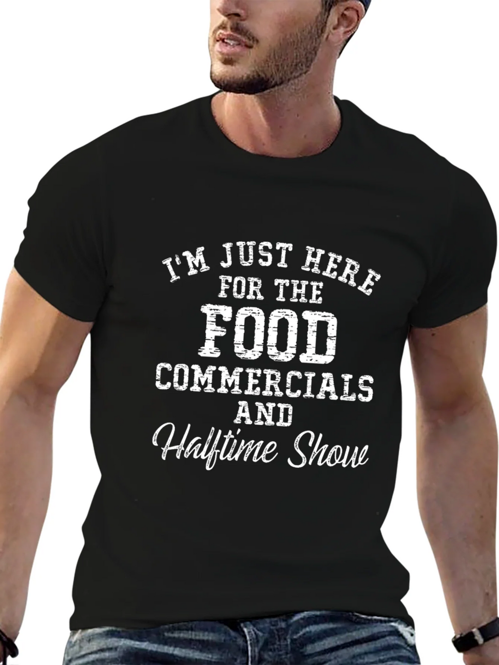 Funny Super Bowl Shirt - Food Commercials & Halftime Show product image 5