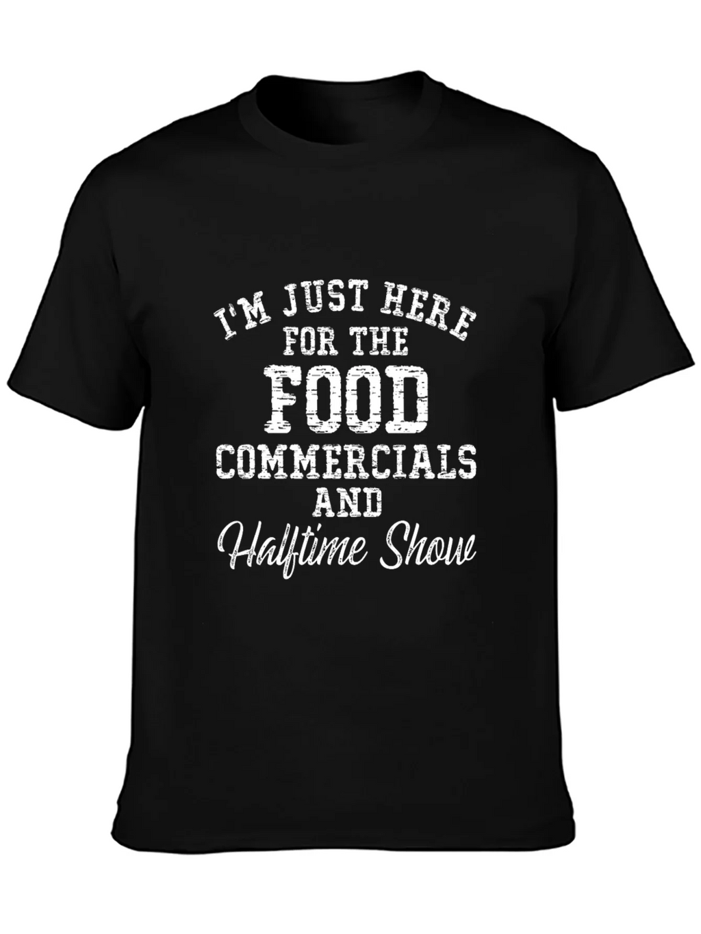 Funny Super Bowl Shirt - Food Commercials & Halftime Show product image 2