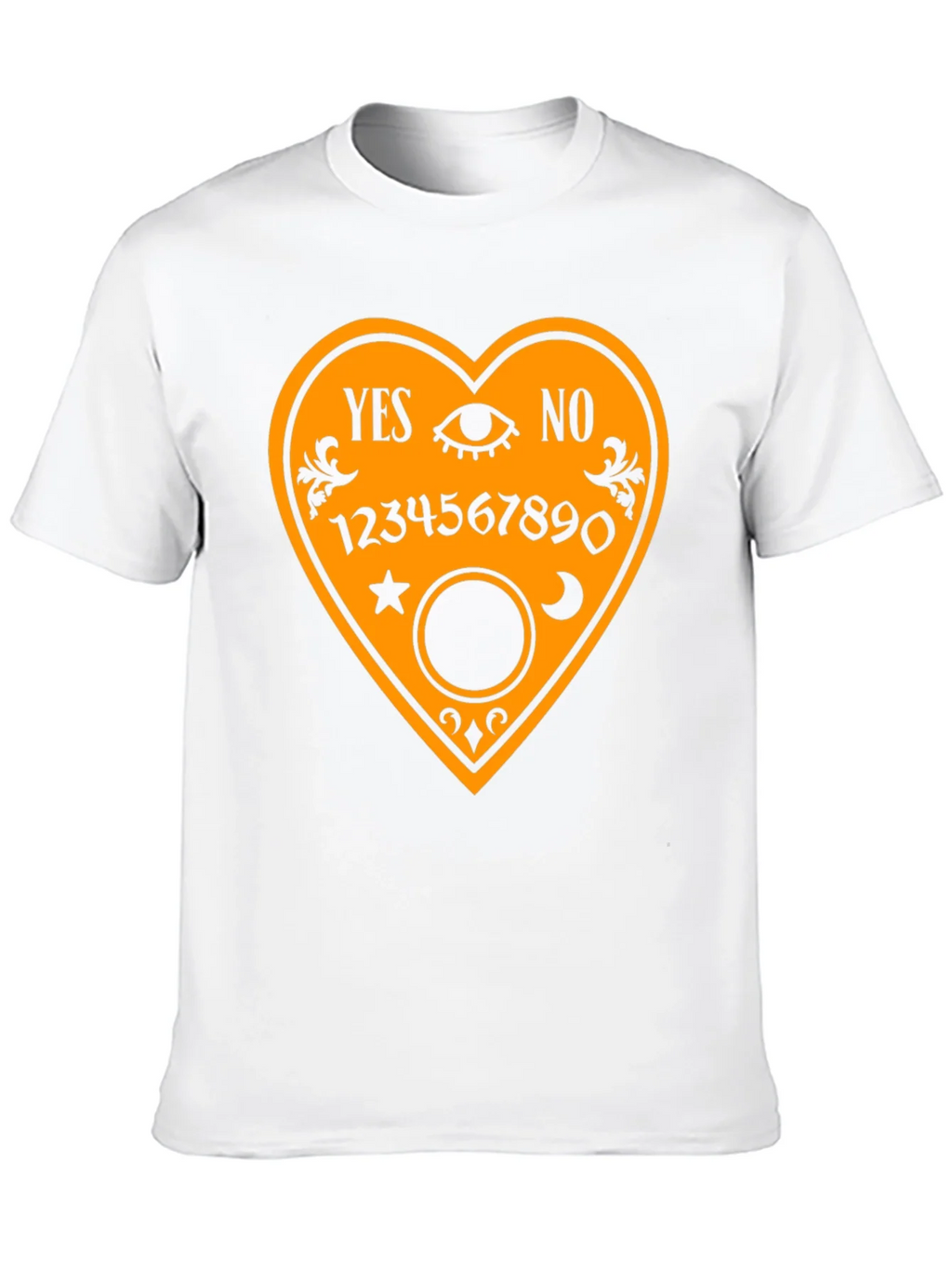Ouija Board Heart T-Shirt product image 9