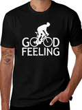 Good Feeling Cycling Graphic T-Shirt product image 1