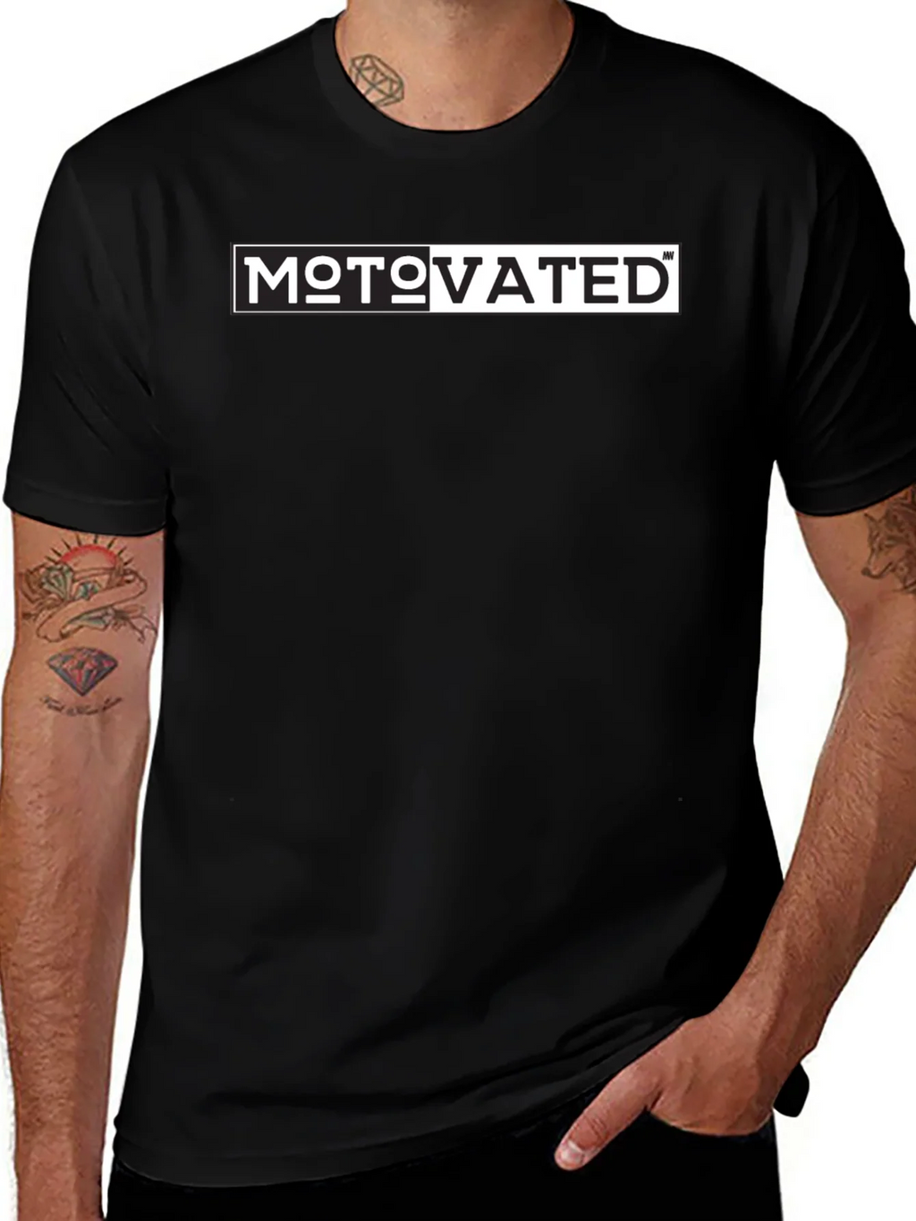 Motovated Black T-Shirt product image 1