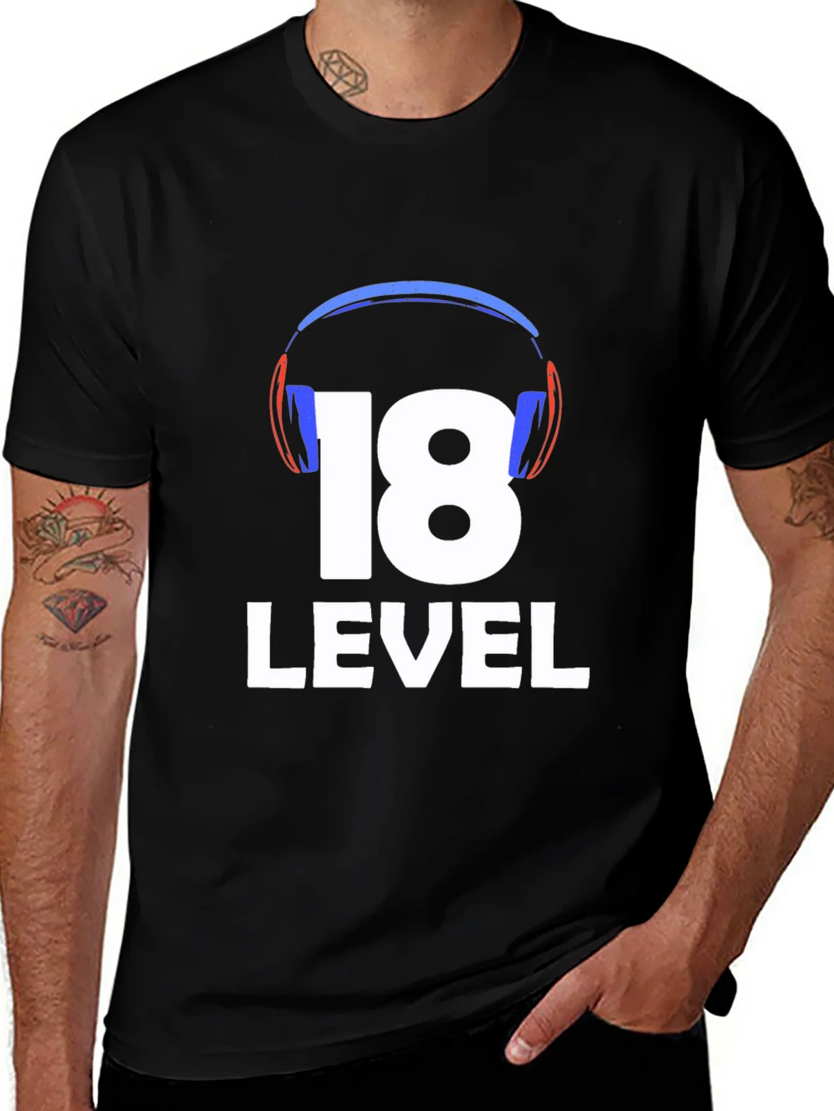 Level 18 Gamer T-Shirt product image 1