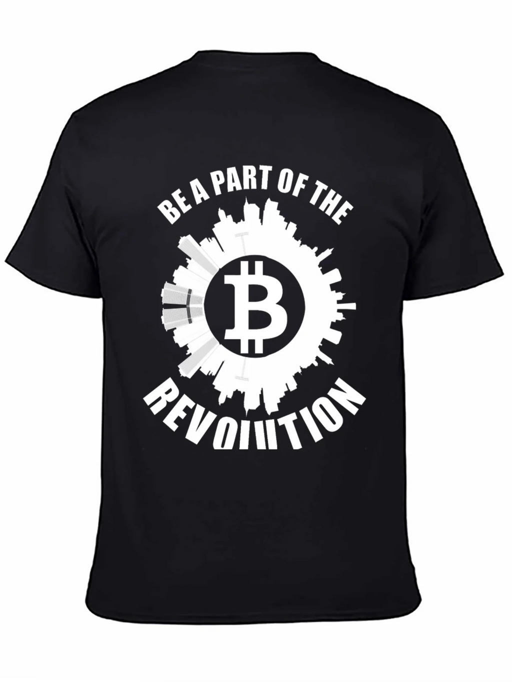Bitcoin Revolution Graphic Tee - Black product image 4