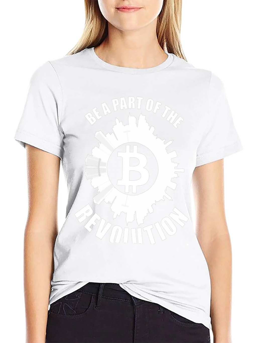 Bitcoin Revolution Graphic Tee - Black product image 8