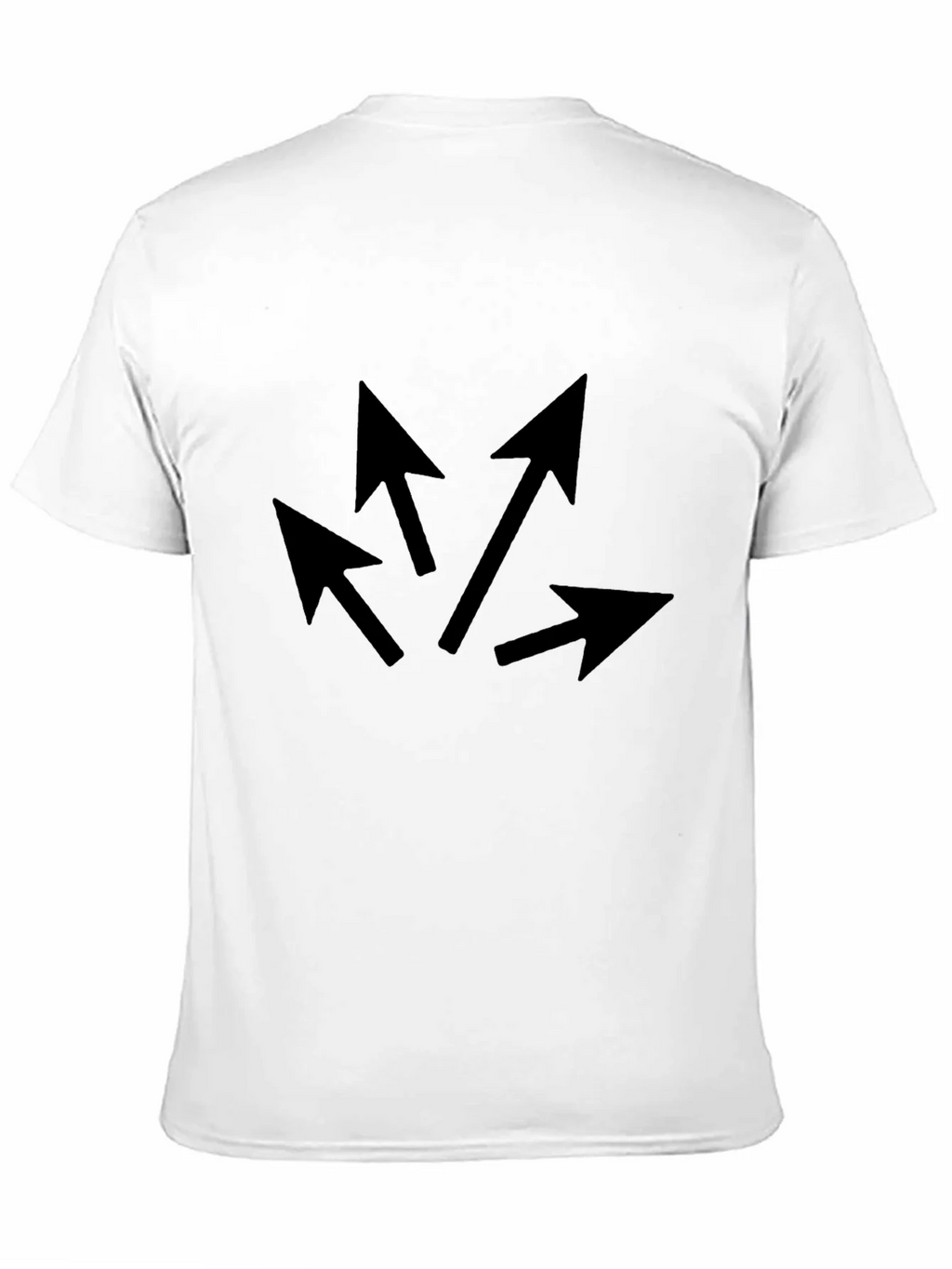 Arrows Graphic Black T-Shirt product image 10