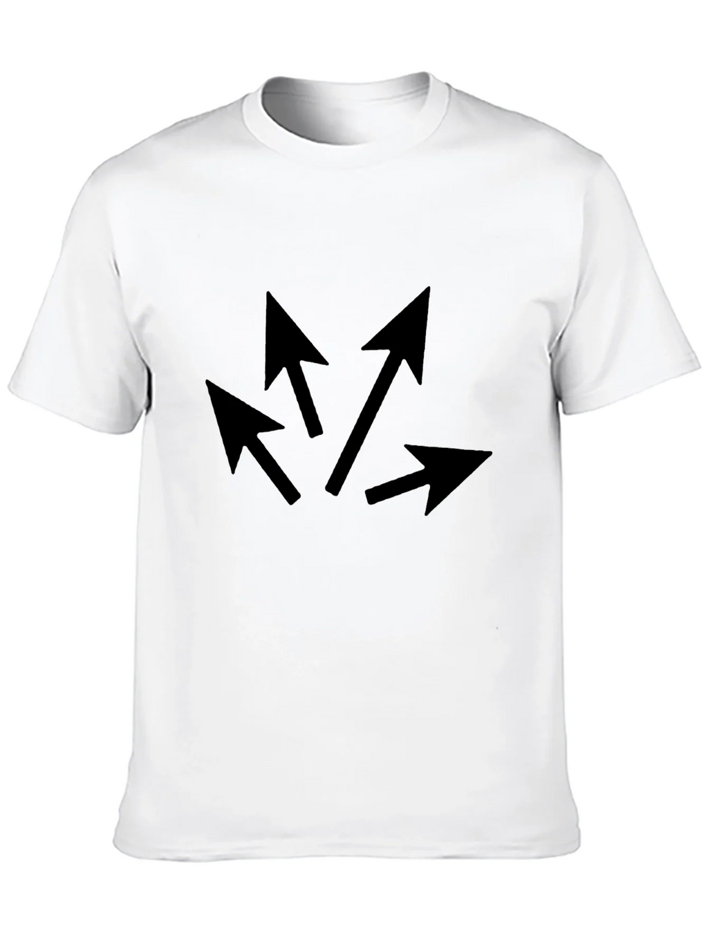 Arrows Graphic Black T-Shirt product image 9